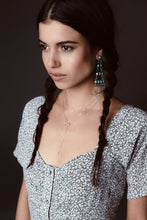 Load image into Gallery viewer, Summer Storm Turquoise Earring